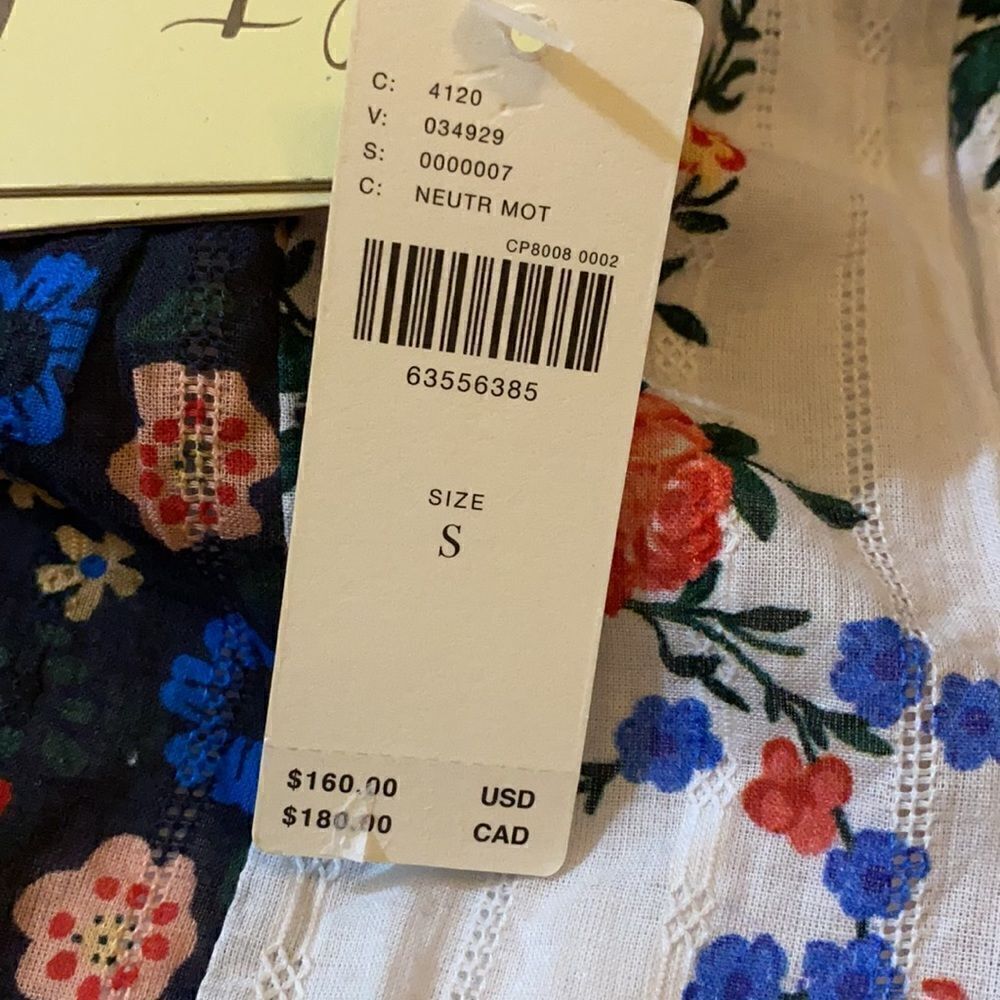 Anthropologie Let me be contrast maxi skirt NWT size small - Picture 6 of 6